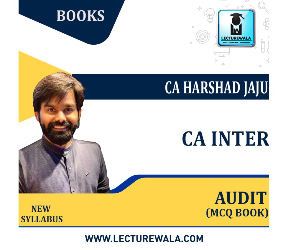 CA Intermediate Group 2 Auditing & Assurance Mcq Books By Ca Harshad Jaju